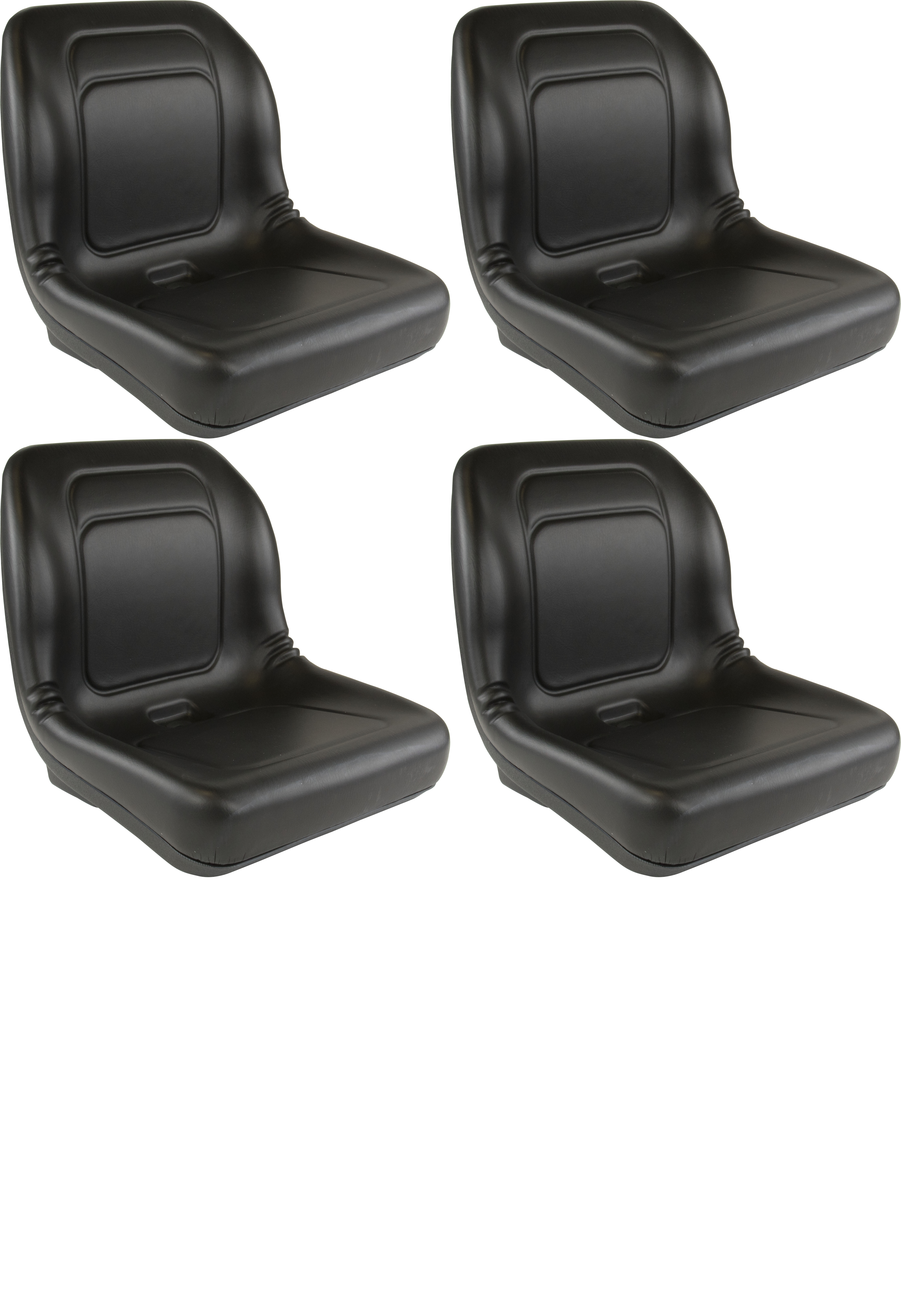 4PCS LGT100BLPK4 Black Seat fits John Deere 328E 328D 328 326E 326D