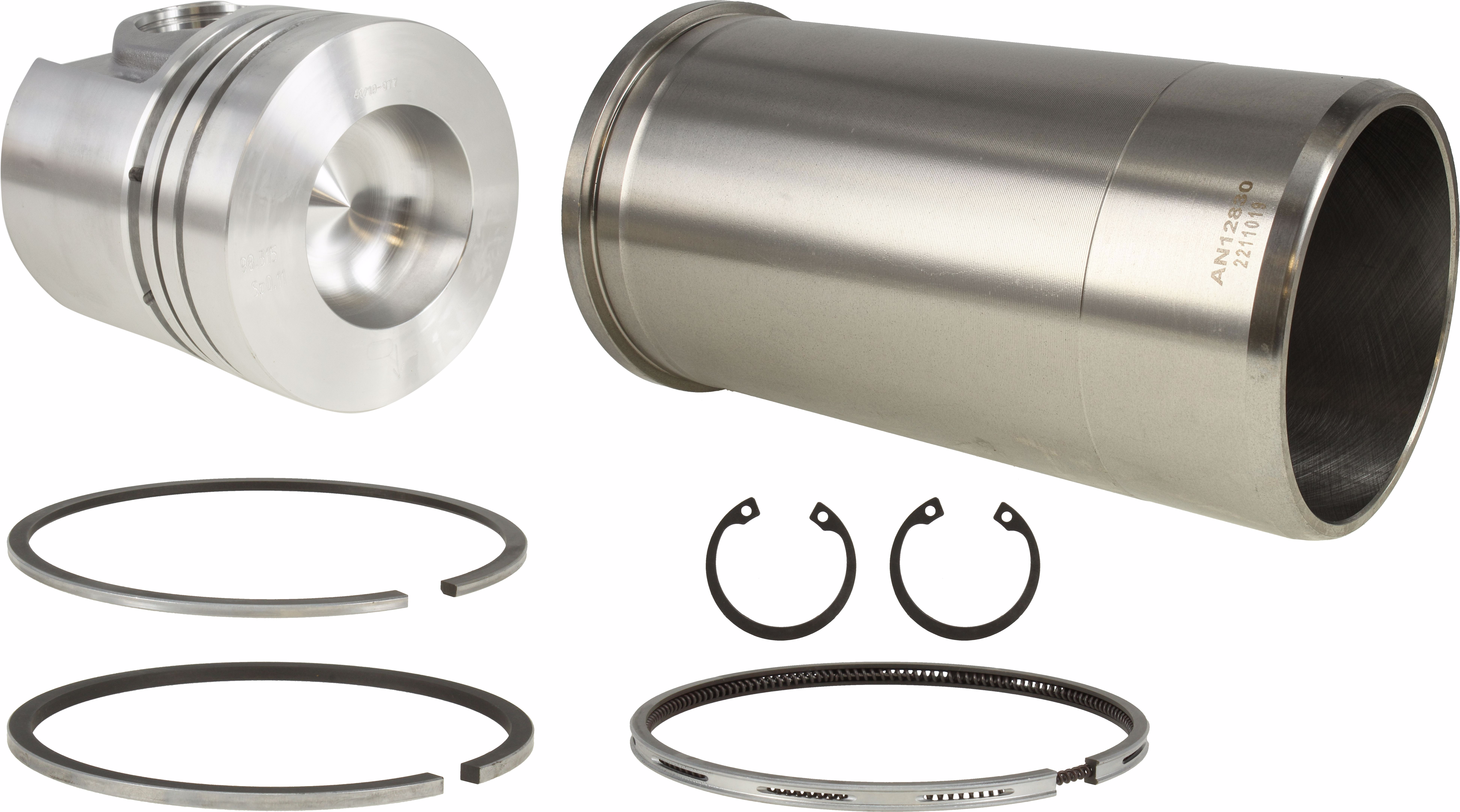 3218759R95 Piston and Sleeve Kit fits Case IH 2400 2400A 3220 380B  