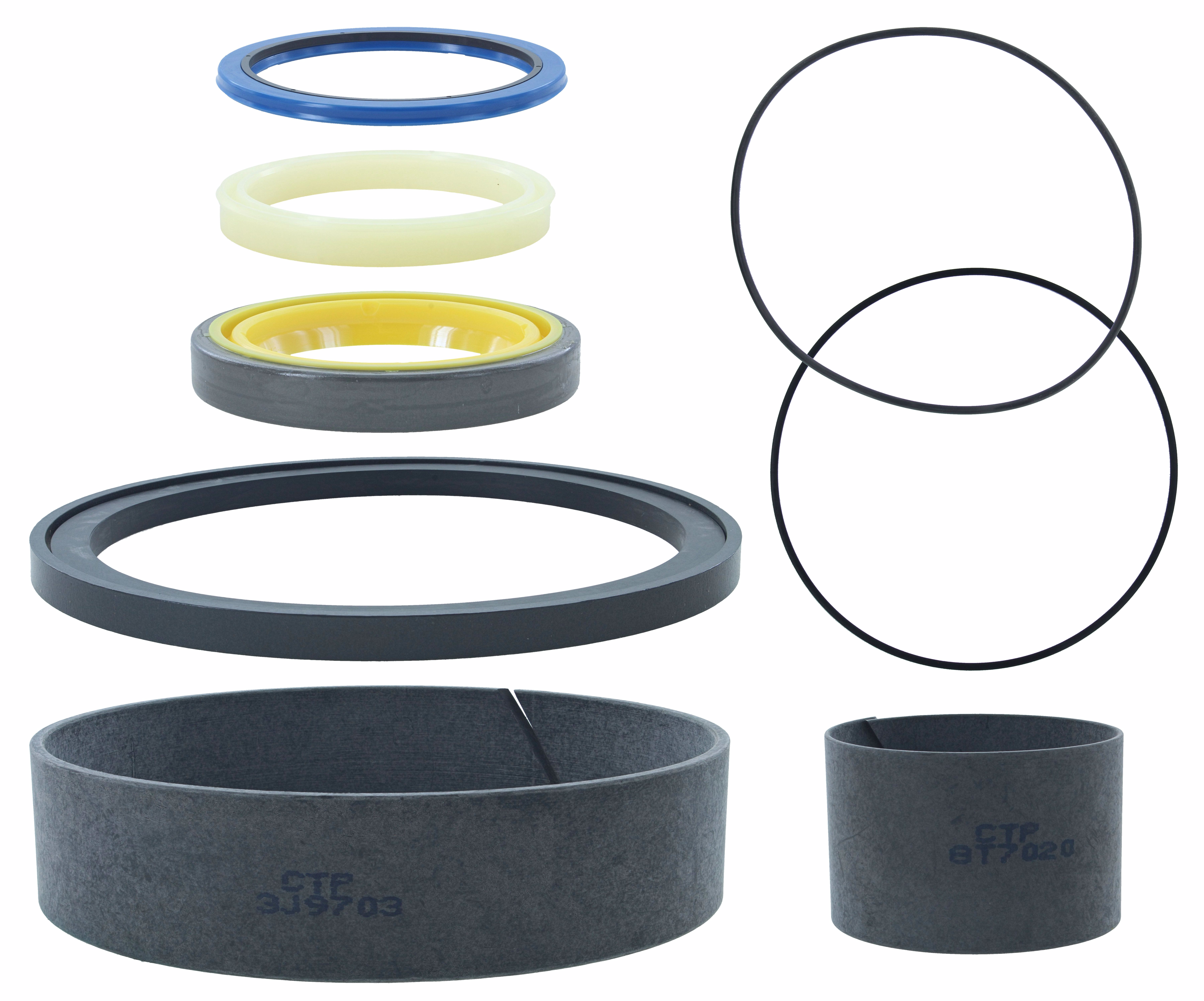 Fits Caterpillar Several 2355804 (8T1383) Hydraulic Seal Kit